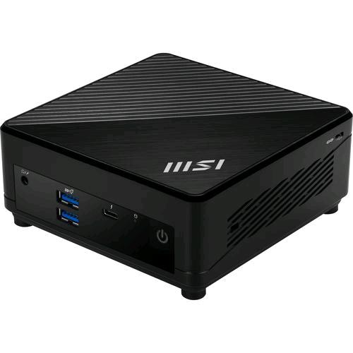 MSI CUBI 5 1M-440BEU MINI PC BAREBONE INTEL CORE 3 100U NO RAM NO HDD INTEL GRAPHICS-WI-FI 6E + GIGABIT LAN-ALIMENTATORE ESTERNO 65 W NERO
