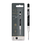 PARKER QUINK RICARICA PENNA A SFERA PUNTA 0.5 mm INCHIIOSTRO GEL NERO