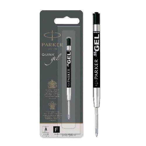 PARKER QUINK RICARICA PENNA A SFERA PUNTA 0.5 mm INCHIIOSTRO GEL NERO