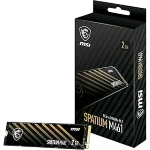 MSI SPATIUM M461 SSD 2TB INTENRO M.2 2280 NVMe PCI Express 4.0 3D NAND LETTURA 5000 MB/s - SCRITTURA 4200 MB/s NERO