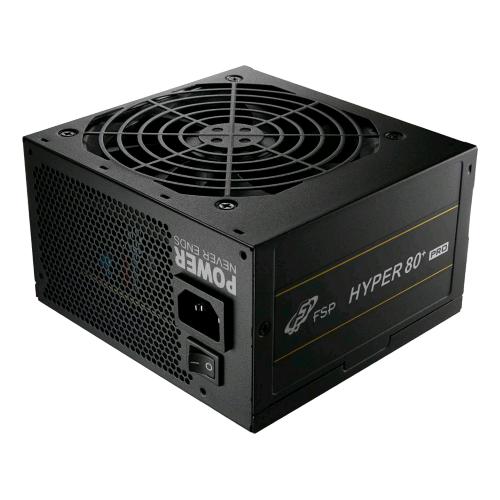 FSP FORTRON HYPER 80+ PRO ALIMENTATORE 650 W 80 PLUS BRONZE PFC ATTIVO ATX NERO