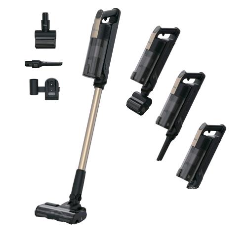 HOOVER HF310P 0111 SCOPA ELETTRICA 2 IN 1 SENZA FILO SENZA SACCHETTO MOTORE BRUSHLESS 400W SPAZZOLA CON LUCI LED E ACCESSORI NERO