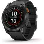 GARMIN FENIX 7 PRO SOLAR SMARTWATCH 51mm RICARICA SOLARE 1.4" TOUCHSCREEN TORCIA LED WI-FI GPS SLATE GRAY & BLACK