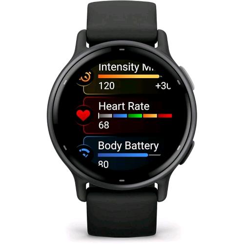 GARMIN VIVOACTIVE 5 SMARTWATCH 42mm 1.2" AMOLED WI-FI GPS BLACK