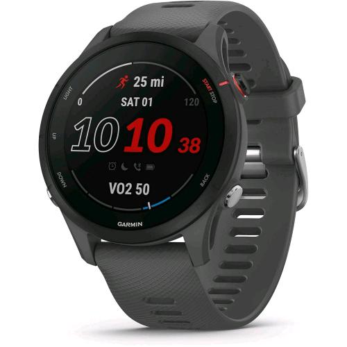 GARMIN FORERUNNER 255 SMARTWATCH 46mm 1.3" RUNNING POWER SLATE GREY
