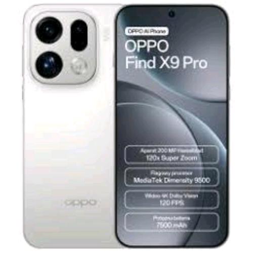 OPPO FIND X9 PRO 5G DUAL SIM 6.78" OCTA CORE 512GB RAM 16GB 5G ITALIA SILK WHITE