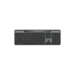 LOGITECH SLIM SOLAR+ TASTIERA BLUETOOTH MULTIDISPOSITIVO ALIMENTATA A LUCE SOLARE RICARICABILE LAYOUT ITALIANO GRAFITE