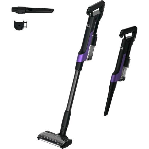 HOOVER HF2Z10HP 011 SCOPA ELETTRICA SENZA FILO SENZA SACCO 2 IN 1 FILTRO HEPA SPAZZOLA ANTI GROVIGLIO CON LUCI LED E ACCESSORI NERO VIOLA 