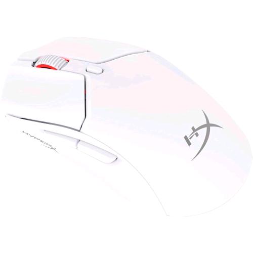 HYPERX PULSEFIRE HASTE 2 MINI MOUSE GAMING RGB WIRELESS 2.4GHz + BLUETOOTH 6 TASTI PROGRAMMABILI 26.000 DPI BIANCO