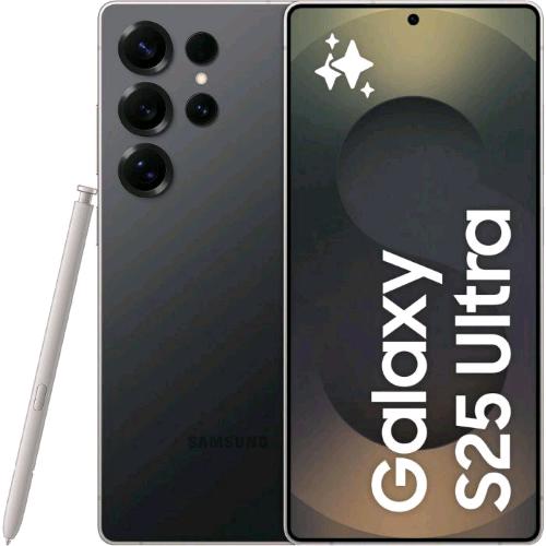 SAMSUNG S938 GALAXY S25 ULTRA 5G DUAL SIM Ai 6.9" OCTA CORE 256GB RAM 12GB 5G EUROPA TITANIUM JET BLACK