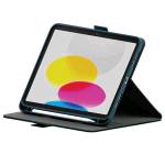 CYGNETT TEKVIEW APPLE iPAD 10.9" 10th GENERATION (2022) CUSTODIA A LIBRO CON FESSURA PER APPLE PANCIL ACCENSIONE E SPEGNIMENTO iPAD ALL'APERTURA BLU NAVY