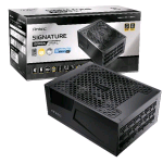 ANTEC SIGNATURE 2200 PLATINUM ALIMENTATORE 2.200 W 80 PLUS PLATINUM CONDENSATORI GIAPPONESI COMPLETAMENTE MODULARE PFC ATTIVO PCIe 5.1 ATX 3.1 NERO 