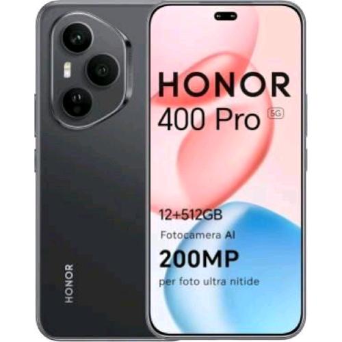HONOR 400 PRO 5G DUAL SIM 6.7" OCTA CORE 512GB RAM 12GB 5G EUROPA MIDNIGHT BLACK