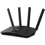 ASUS RT-BE55 ROUTER ESTENSIBILE SMART AIMESH DUAL-BAND BE3600 WIFI 7 (802.11BE) PORTA 2.5G FINO A 3 SSIDS PER I DEVICE IOT PARENTAL CONTROL E VPN ADVANCED NETWORK SECURITY 4 ANTENNE NERO