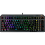 ASUS TUF GAMING K3 GEN II TASTIERA GAMING USB CON LAYOUT COMPATTO A 97 TASTI SWITCH RGB OTTICO-MECCANICI GUARNIZIONE IN SILICONE SCHIUMA AMMORTIZZANTE RESISTENZA POLVERE IP57 AURA SYNC NERO