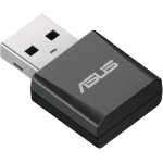 ASUS USB-BE92-NANO ADATTATORE DI RETE USB TRI BAND WI-FI 7 BE6500 NERO