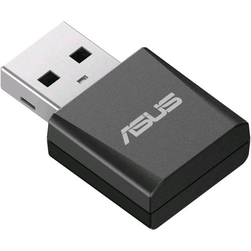 ASUS USB-BE92-NANO ADATTATORE DI RETE USB TRI BAND WI-FI 7 BE6500 NERO