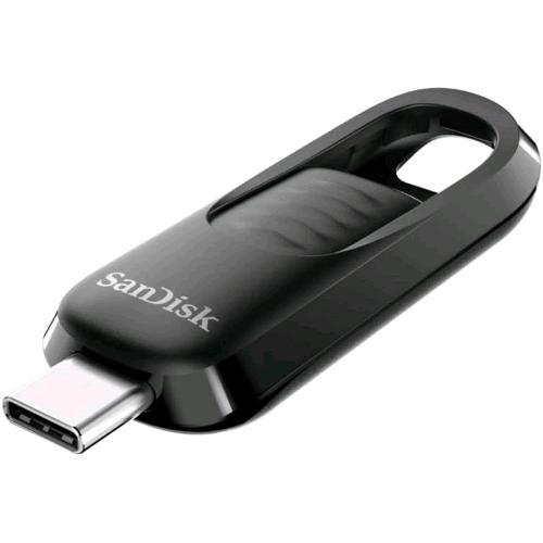 SANDISK ULTRA SLIDER 64GB CHIAVETTA 3.2 GEN 1 (3.1 GEN 1) NERO