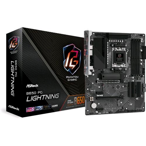 ASROCK B650 PG LIGHTNING AMD B650 PHANTOM GAMING SOCKET AM5 ATX