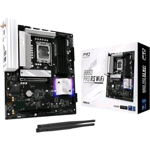 ASROCK B860 PRO RS WI-FI INTEL B860 4 x DDR5 3 x M.2 4 x SATA III LGA 1851 (SOCKET V1) ATX