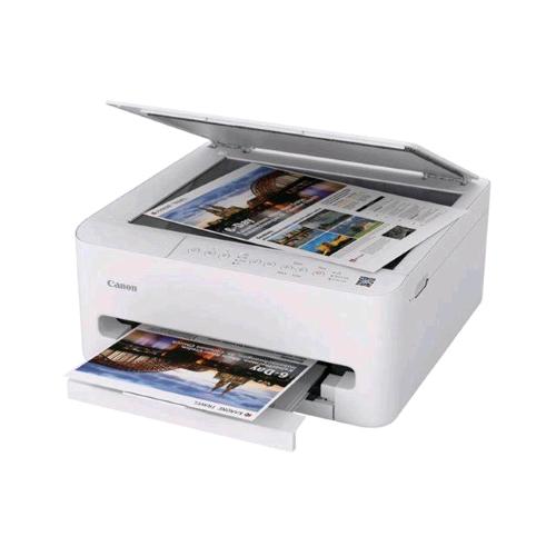 CANON PIXMA TS4150i STAMPANTE MULTIFUNZIONE INK JET A COLORI A4 WI-FI SCANNER PIANO E ADF USB 14ppm BIANCO