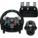 LOGITECH G29 SE DRIVING FORCE VOLANTE + PEDALIERA + SHIFTER PER PS5, PS4 PC, MAC NERO