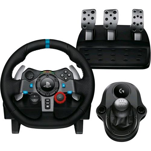LOGITECH G29 SE DRIVING FORCE VOLANTE + PEDALIERA + SHIFTER PER PS5, PS4 PC, MAC NERO