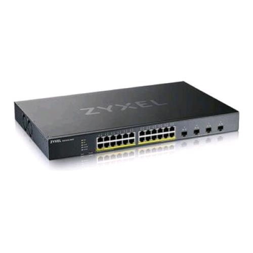 ZYXEL XGS1935-28HP-EU0101F SWITCH GESTITO L3 - 24 x 10/100/1000 (PoE) + 4 x 10 Gigabit SFP+ (uplink) PoE+ (375 W) MONTABILE SU RACK