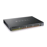 ZYXEL XMG2230-52HP-ZZ0101F NEBULAFLEX SWITCH GESTITO L3 - 32 PORTE PoE + 16 PORTE 2.5 MGigabit PoE (MAX 960W) + 4 PORTE 10GbE SFP+ MONTABILE A RACK