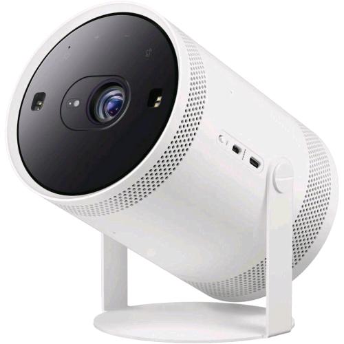 SAMSUNG SP-LFF3CLAXXXE FREESTYLE 2nd Gen VIDEOPROIETTORE PORTATILE FHD WI-FI SCHERMO FINO A 100'' USB AUTO FOCUSING E LEVELING SUONO A 360 GRADI SMART TV BIANCO