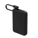 CELLY POWERBANK 10.000mAh 20 W CON CAVO USB-C INTEGRATO E DISPLAY NERO