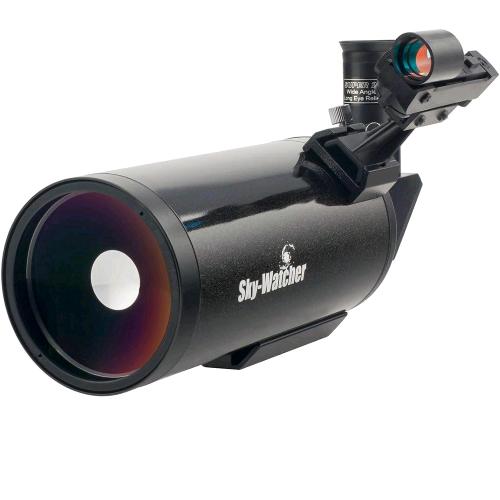 SKY WATCHER MAKSUTOV SYMAX 90-1250 OTA TELESCOPIO DIAMETRO OBBIETTIVO 90 mm FOCALE 1250 mm CON ACCESSORI NERO