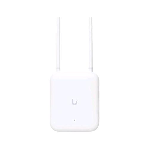UBIQUITI U7 OUTDOOR ACCESS POINT DA INTERNO/ESTERNO WIRELESS UNIFI 1 PORTA RJ-45 2.5 GBe WI-FI 7 PoE+ 2.4G/5Hz MIMO 2x2 200 CLIENTS BIANCO