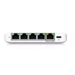 UBIQUITI USW-FLEX-2.5G-5 SWITCH GESTITO L2 - 5 PORTE 2.5GBe POE+ GIGABIT DI CUI 1 PORTA INPUT POE++ BIANCO DESKTOP