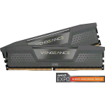 CORSAIR VENGEANCE 16GB 2 x 8GB DDR5 6.000MHz XMP AMD EXPO CL36 DIMM GREY