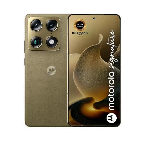 MOTOROLA SIGNATURE 5G DUAL SIM 6.78" OCTA CORE 512GB RAM 16GB 5G ITALIA PANTONE MARTINI OLIVE