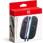 NINTENDO SWITCH 2 JOY-CON COPPIA CONTROLLER VIOLA CHIARO / VERDE CHIARO