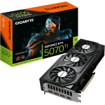 GIGABYTE GEFORCE RTX 5070 Ti WINDFORCE OC V2 16GB GDDR7 DLSS4 PCI Express 5.0 -TRIPLE FAN 1 x HDMI 3 x DISPLAYPORT NERO