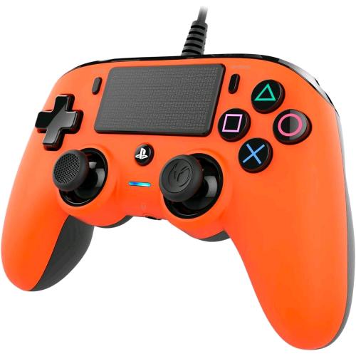 NACON COMPACT CONTROLLER WIRED PS4 UFFICIALE SONY PLAYSTATION ARANCIO