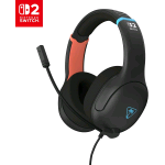 TURTLE BEACH AIRLITE FIT CUFFIE GAMING CON MICROFONO CON CAVO LICENZA UFFICIALE PER NINTENDO SWITCH 2 CHARCOAL BLACK