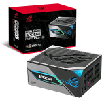 ASUS ROG THOR 1200 W PLATINUM III ALIMENTATORE 1.200 W 80 PLUS PLATINUM MODULARE GaN MOSFET DISPLAY OLED AURA SYNC RGB ATX 3.1