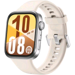 HUAWEI WATCH FIT 4 PRO SMARTWATCH CASSA IN ALLUMINIO CINTURINO BIANCO