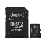 KINGSTON CANVAS SELECT PLUS 256GB microSDXC A1 / Video Class V10 / UHS-I U1 / Class 10 UHS-I ADATTATORE A SD INCLUSO