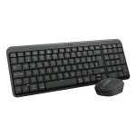 LOGITECH MK250 COMPACT WIRELESS COMBO TASTIERA + MOUSE OTTICO WIRELESS + BLUETOOTH LAYOUT ITA GRAFITE
