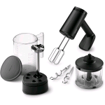 PHILIPS HR3781/20 SBATTITORE ELETTRICO 3 IN 1 500W 5 VELOCITA' CON BICCHIERE TUTTO IN 1 DA 1LT NERO
