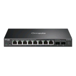 TP-LINK ES210X-M2 OMADA SWITCH GESTITO L2+ 8 x 2.5GBase-T + 2 x 10 Gigabit SFP+ (uplink) DESKTOP