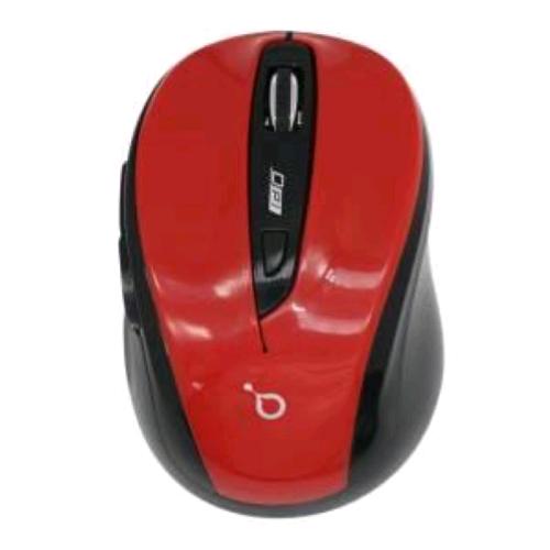 TECHMADE ROMA MINIMOUSE OTTICO WIRELESS 500/1.000 DPI REGOLABILI LICENZA UFFICIALE AS ROMA