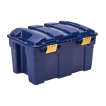 FELLOWES BAULE PORTAOGGETTI IN POLIPROPILENE 420X270X265 mm 40 LT CON COPERCHIIO BLU