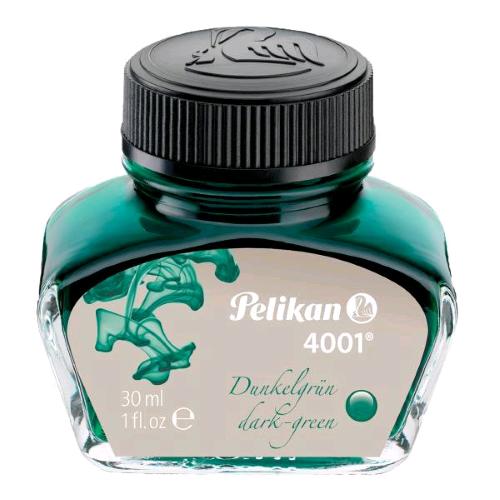 PELIKAN 4001 INCHIOSTRO STILOGRAFICO DA 30 ML VERDE SCURO