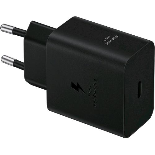SAMSUNG EP-T4511NB CHARGER CARICABATTERIE DA RETE 45W USB-C (SENZA CAVO) NERO